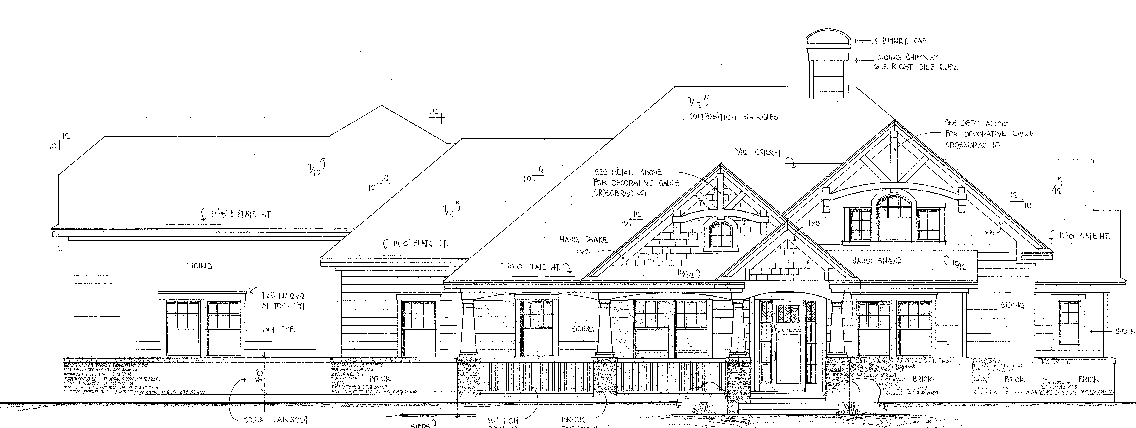 The Montgomery exterior elevation