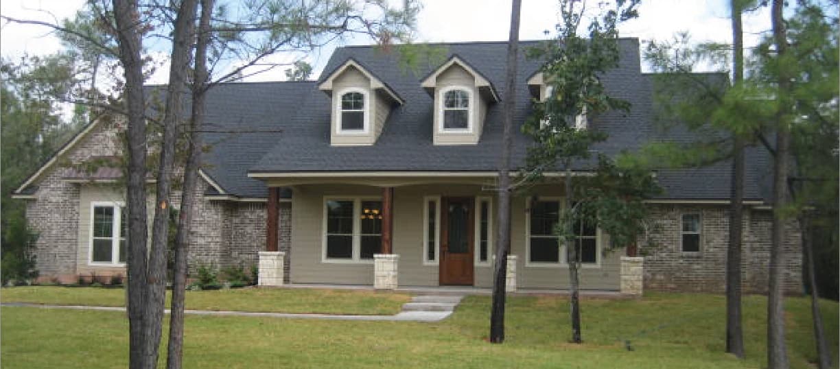 The Texan exterior elevation